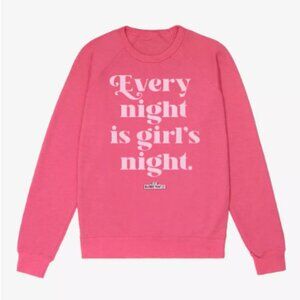 Barbie Girl's Night French Terry Sweatshirt